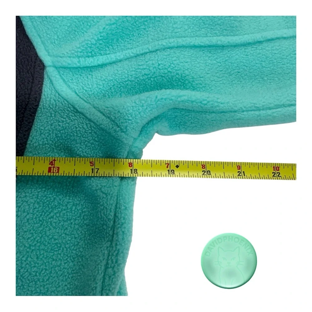 The North Face Women’s Fleece Jacket – Full Zip – Size Small – Teal & Black - Picture 4 of 15
